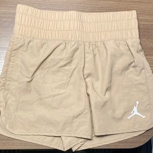 Jordan Women's Tan Athletic Shorts Size S